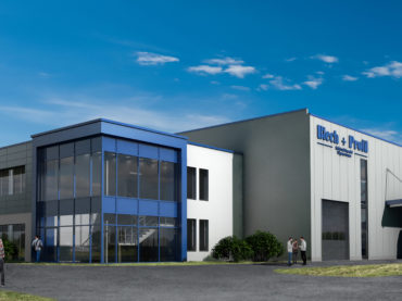 Blech+Profil RL baut neues Vertriebs- und Bearbeitungszentrum