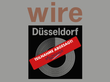 Böllinghaus Steel sagt Messeteilnahme an der Wire und Tube 2020 ab