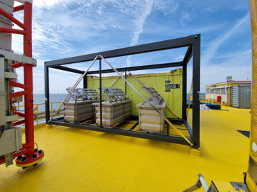 Offshore-Bewitterungskampagne<br/>Modersohn® liefert Probenracks in die Nordsee