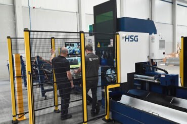 Paul Meijering: Neuer Rohrlaser HSG R1R in Betrieb genommen